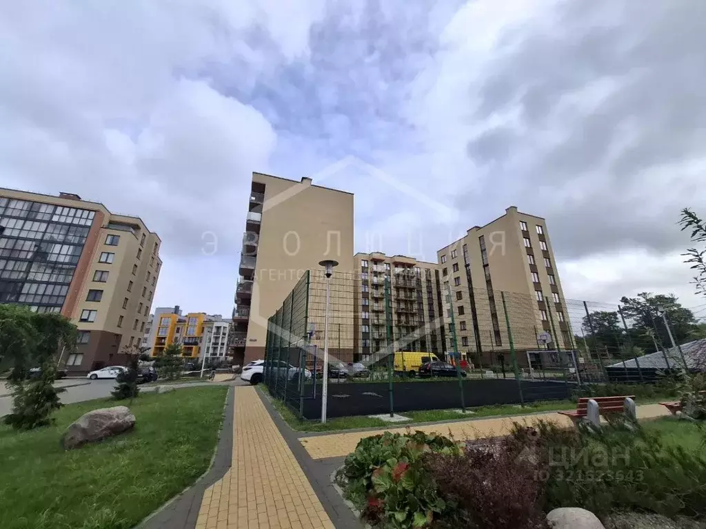 1-к кв. Калининградская область, Светлогорск Дачная ул., 6к1 (44.2 м) - Фото 0