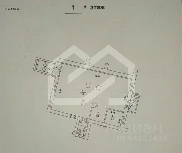 Торговая площадь в Москва Онежская ул., 9/4 (137 м) - Фото 2