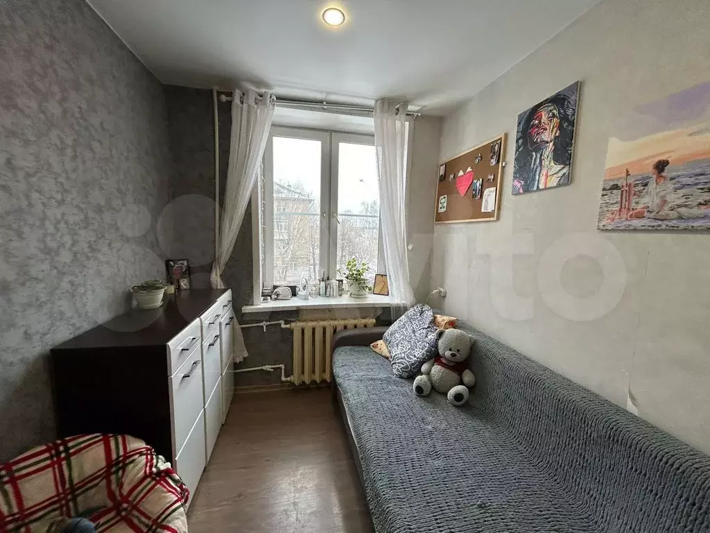 3-к. квартира, 46,5 м, 3/3 эт. - Фото 0
