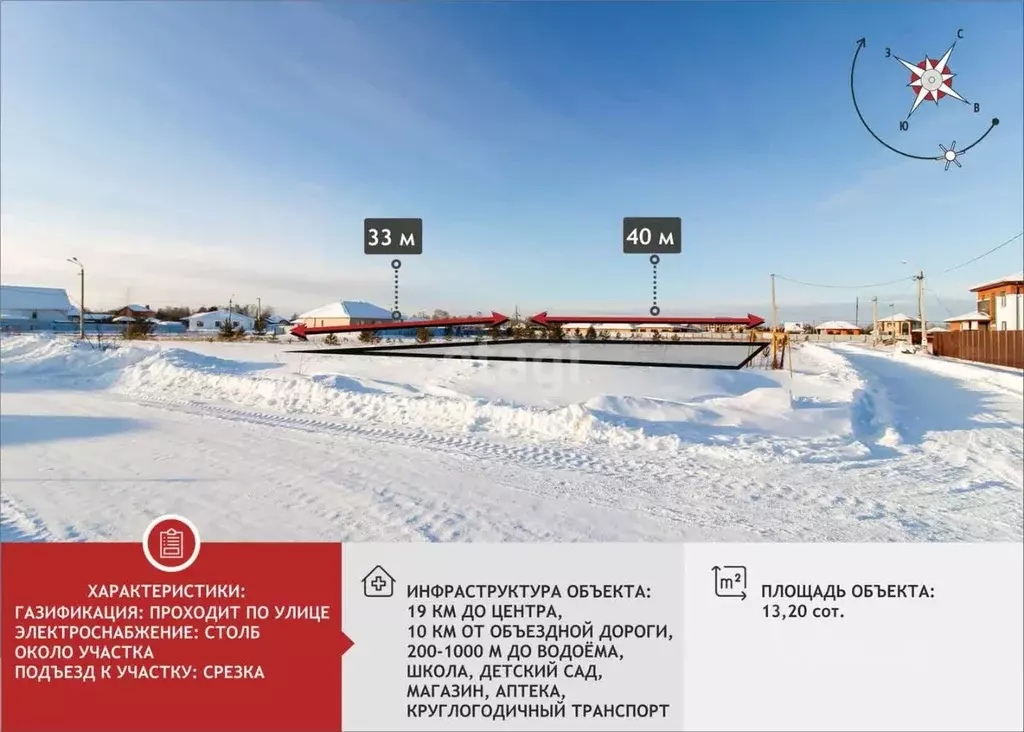 Участок в Тюменская область, Тюменский муниципальный округ, с. ... - Фото 0