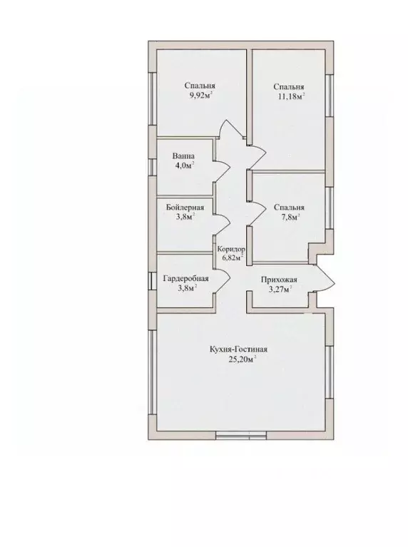 Дом в Липецкая область, Липецкий муниципальный округ, с. Боринское ул. ... - Фото 2