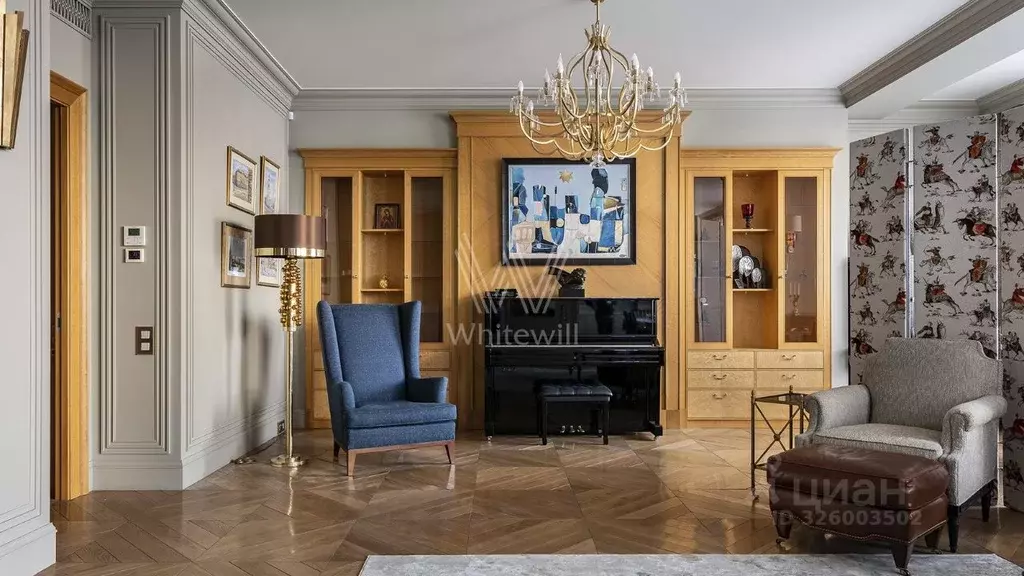 2-к кв. Москва ул. Усачева, 2С3 (148.0 м) - Фото 1