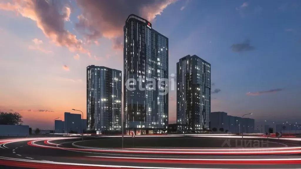 1-к кв. Калининградская область, Калининград ул. Гайдара, 90 (48.0 м) - Фото 1