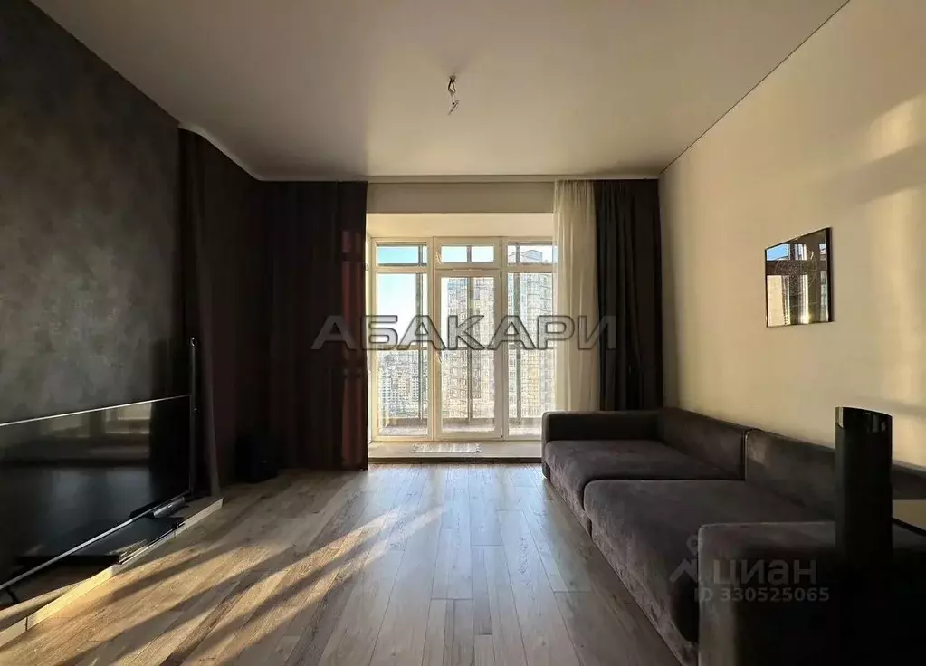 2-к кв. Красноярский край, Красноярск ул. Авиаторов, 21 (67.0 м) - Фото 1