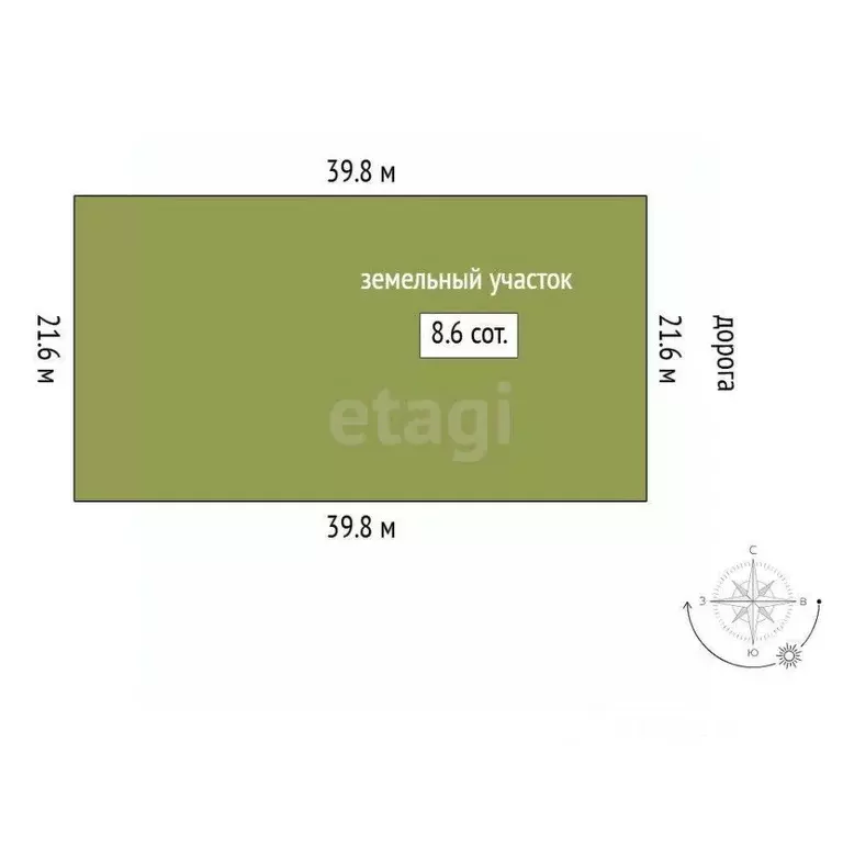 Участок в Тюменская область, Тюменский муниципальный округ, д. ... - Фото 2