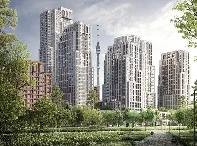 Студия Москва Квартал Монс жилой комплекс (34.0 м) - Фото 1