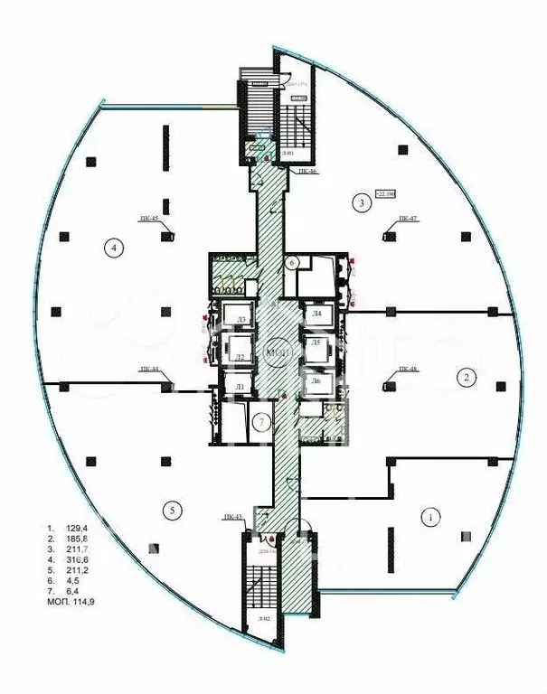 Офис 816м2 - Фото 0