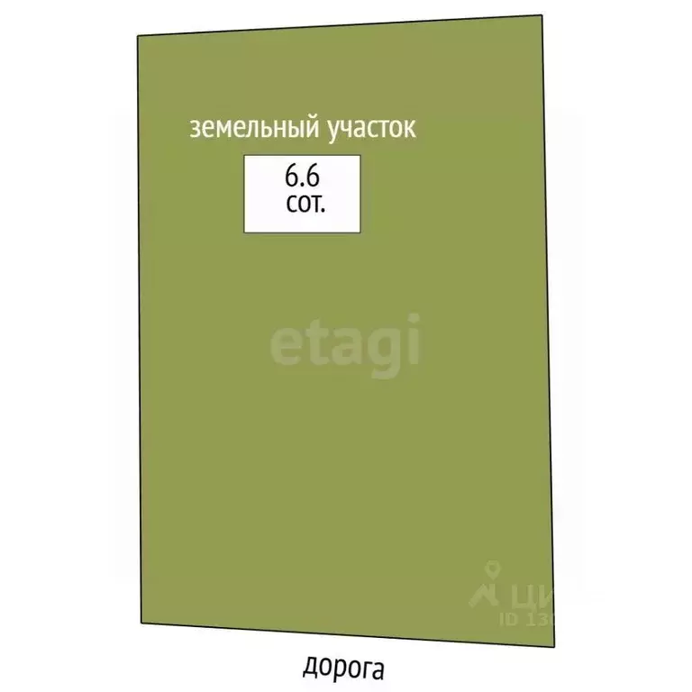 Участок в Ярославская область, Рыбинск ул. Осипенко, 57 (6.6 сот.) - Фото 1