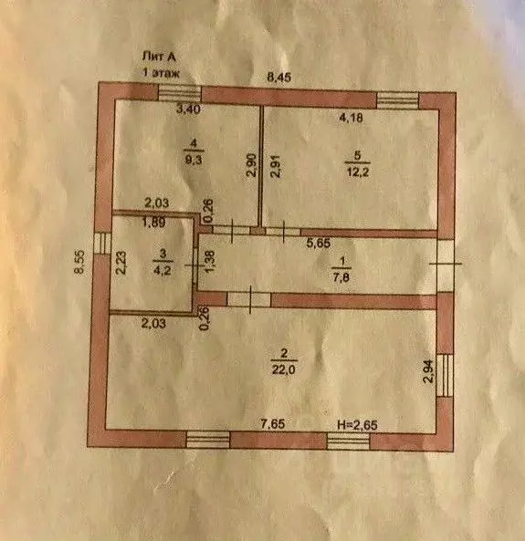 Дом в Ростовская область, Аксай ул. Александра Михайлова, 7 (55 м) - Фото 2