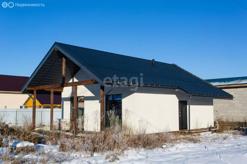 Дом в Новосибирский район, Верх-Тулинский сельсовет, экопосёлок-парк ... - Фото 2