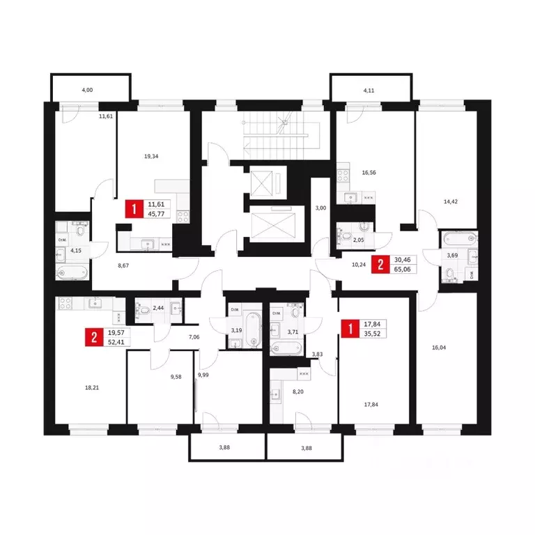1-к кв. Башкортостан, Уфа ул. Большая Московская, 11 (35.52 м) - Фото 2