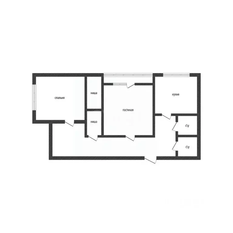 2-к кв. Приморский край, Владивосток ул. Свердлова, 18 (44.7 м) - Фото 1