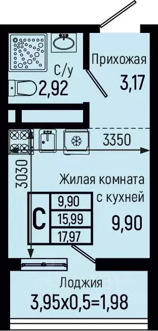 Студия Краснодарский край, Туапсинский муниципальный округ, с. Небуг ... - Фото 0
