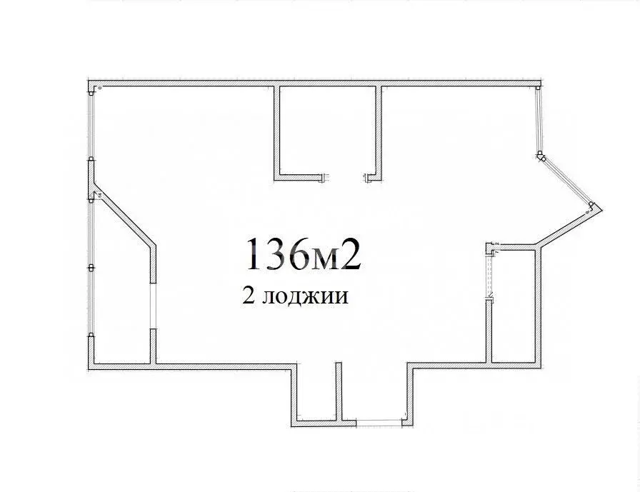 3-к кв. Омская область, Омск ул. 10 лет Октября, 43/1 (136.0 м) - Фото 1