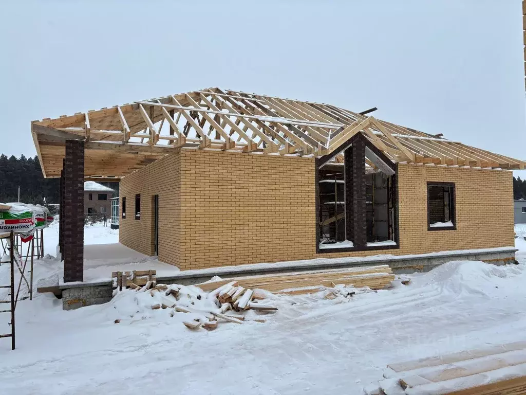 Дом в Омская область, Омский район, с. Надеждино, Березовый Стан ДНП ... - Фото 1