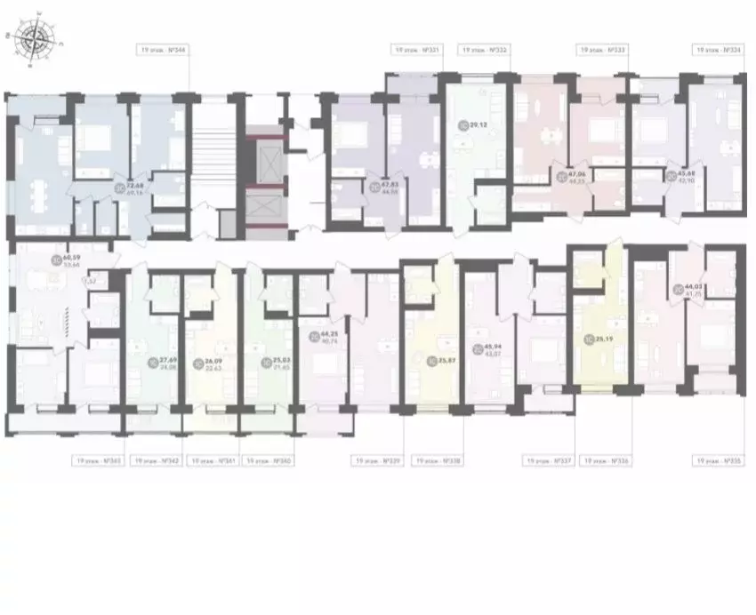 2-к кв. Новосибирская область, Новосибирск ул. Державина, 50 (41.25 м) - Фото 1