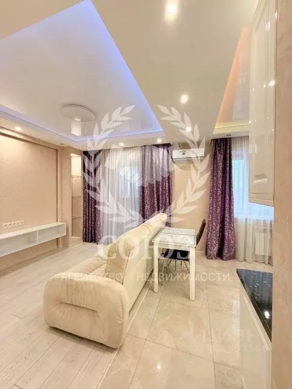 Студия Калужская область, Калуга бул. Солнечный, 8 (38.4 м) - Фото 2