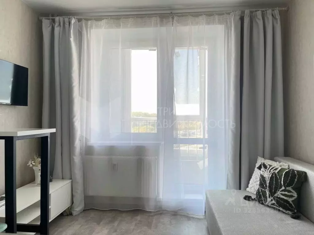 Студия Тюменская область, Тюмень ул. Новоселов, 117 (15.7 м) - Фото 1