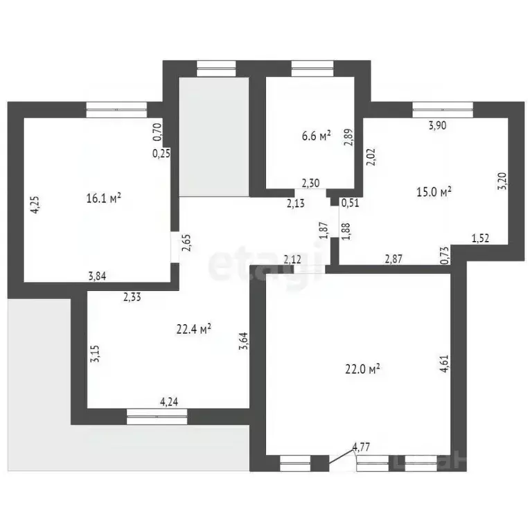 Дом в Брянская область, Брянский район, пос. Мичуринский  (120 м) - Фото 2