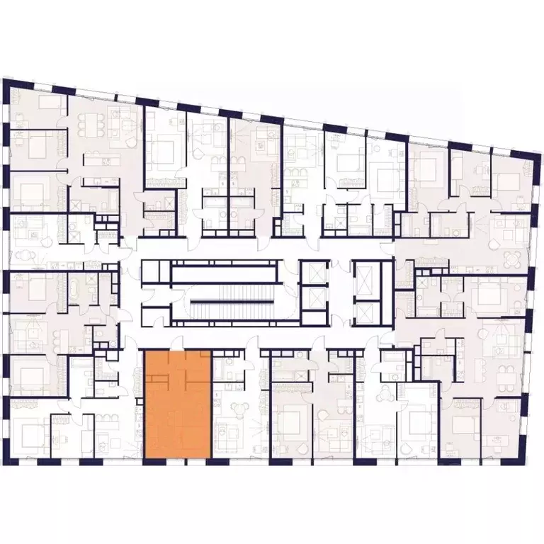 Студия Москва Союз жилой комплекс, к2 (37.8 м) - Фото 1