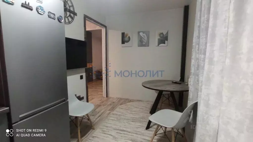 1-к кв. Нижегородская область, Нижний Новгород ул. Панфиловцев, 4В ... - Фото 2