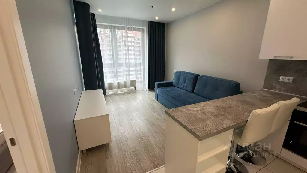 Квартира, 1 комната, 46.5 м - Фото 1