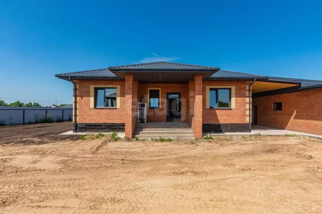Дом в Омская область, Омский район, с. Пушкино ул. Луговая (120 м) - Фото 1