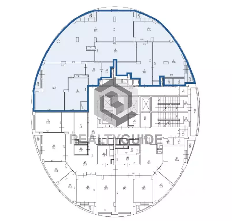 Офис в Москва Поклонная ул., 3к2 (276 м) - Фото 1
