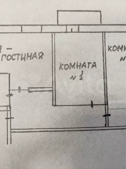3-к. квартира, 54,9 м, 3/5 эт. - Фото 0