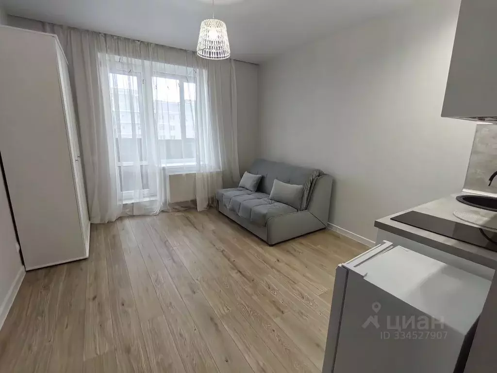 Студия Санкт-Петербург ул. Федора Котанова, 3к2 (22.9 м) - Фото 2