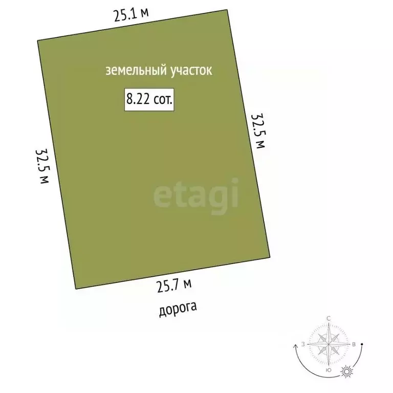 Участок в Московская область, Раменский муниципальный округ, Орленок ... - Фото 2
