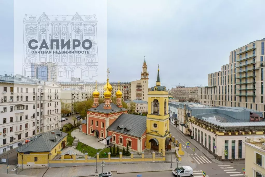 3-к кв. Москва 1-й Смоленский пер., 21 (92.0 м) - Фото 1