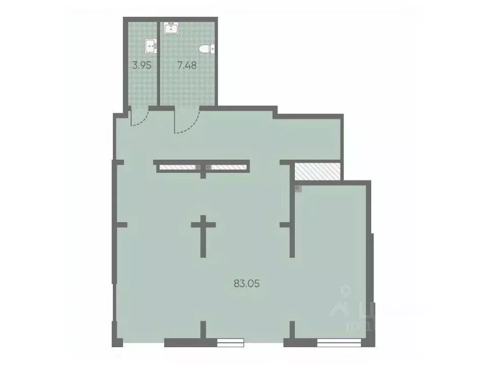 Помещение свободного назначения в Санкт-Петербург ул. Морской Пехоты, ... - Фото 1