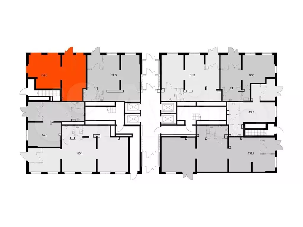 Продам помещение свободного назначения, 64.5 м - Фото 1