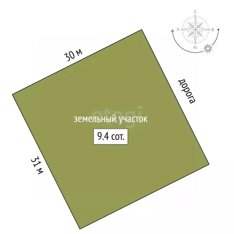 Участок в Московская область, Дмитровский муниципальный округ, ... - Фото 2