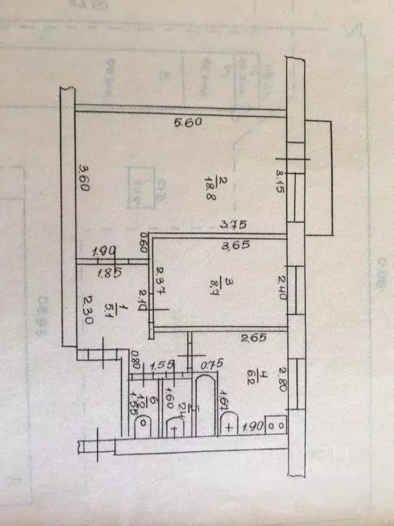 2-к кв. Краснодарский край, Анапа ул. Толстого, 60 (45.0 м) - Фото 2