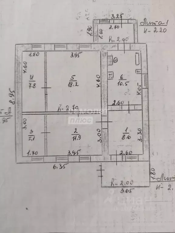 Дом в Липецкая область, с. Доброе ул. Ленина, 140 (90 м) - Фото 2