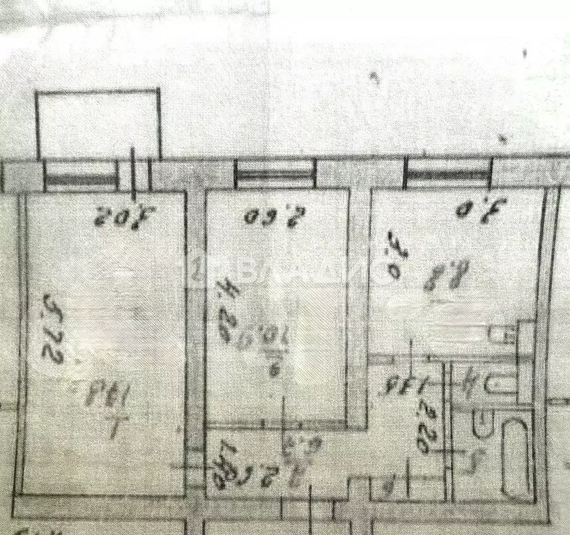 2-к кв. Бурятия, Улан-Удэ ул. Гагарина, 73Б (47.7 м) - Фото 2