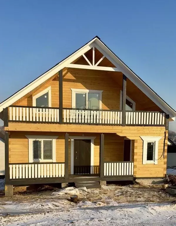 Дом в Иркутская область, Иркутский муниципальный округ, пос. Плишкино, ... - Фото 1