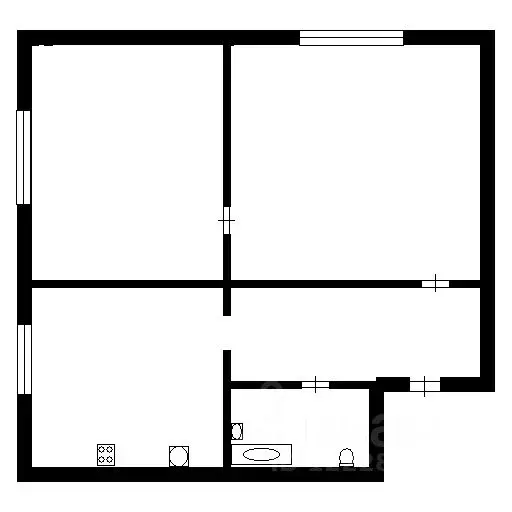 2-к кв. Красноярский край, Норильск ул. Строителей, 27 (40.5 м) - Фото 1
