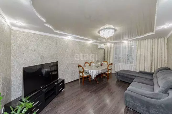 3-к. квартира, 90м, 4/14эт. - Фото 0