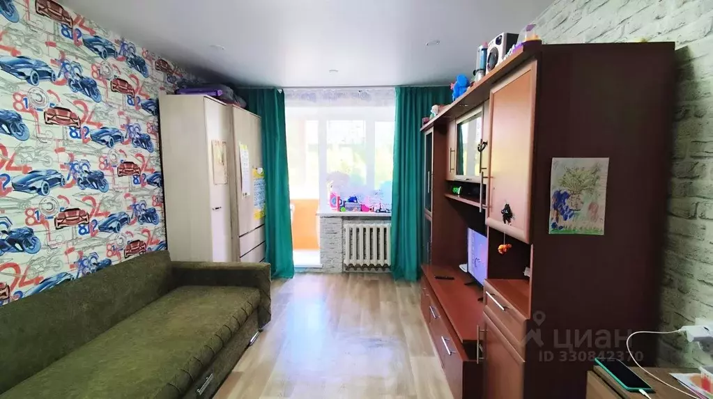 1-к кв. Чувашия, Чебоксары просп. 9-й Пятилетки, 2к1 (31.0 м) - Фото 1