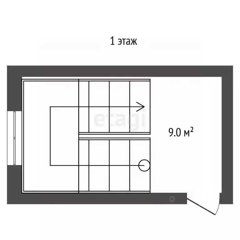 2-к кв. Томская область, Томск просп. Ленина, 180 (75.5 м) - Фото 2