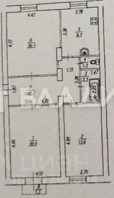 Комната Башкортостан, Уфа Кольцевая ул., 153 (13.6 м) - Фото 2