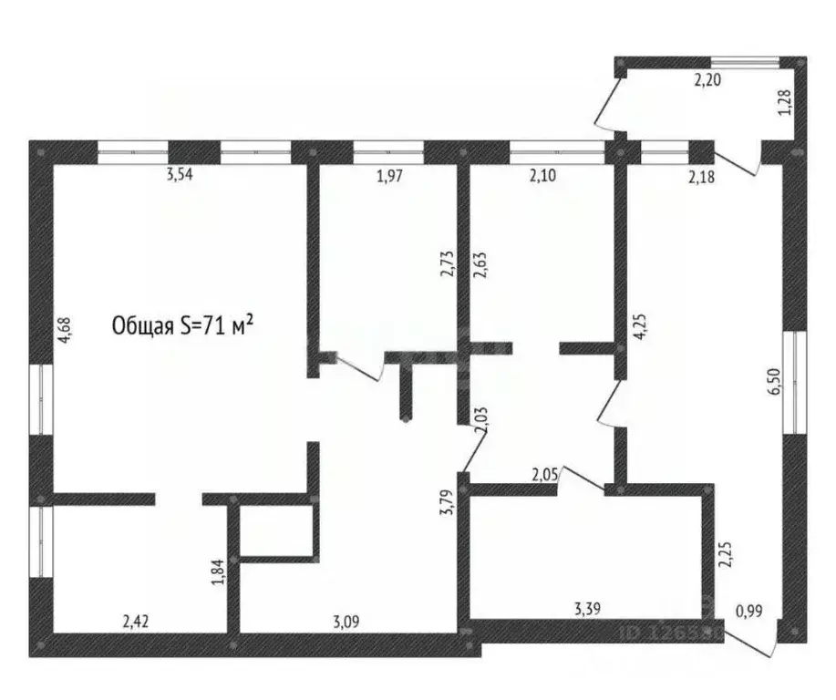 Дом в Кемеровская область, Новокузнецк ул. Маяковского, 31 (71 м) - Фото 2