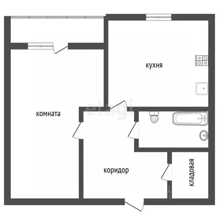 1-к кв. Воронежская область, Воронеж Шилово мкр, ул. Теплоэнергетиков, ... - Фото 1