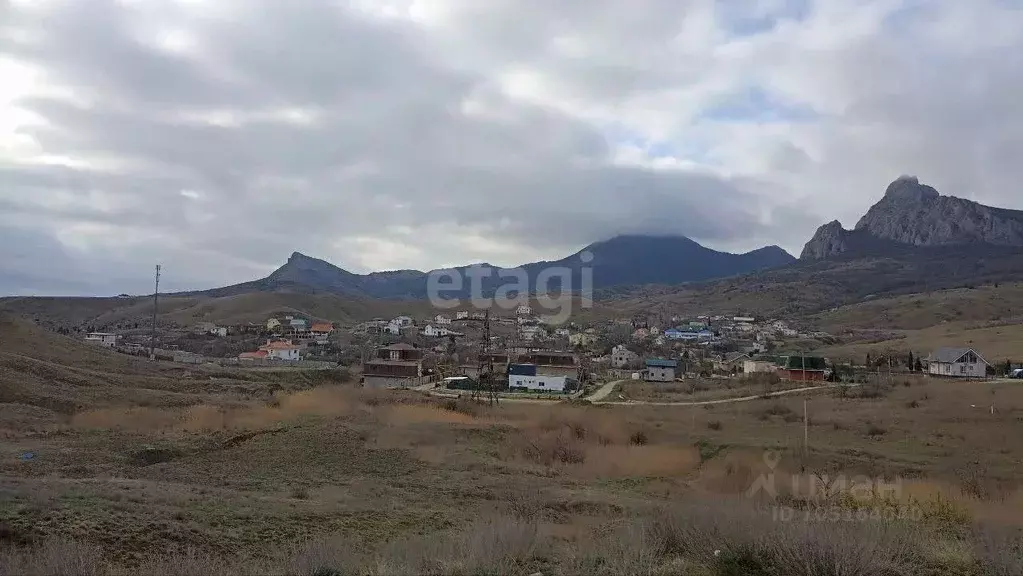 Участок в Крым, Феодосия городской округ, Коктебель пгт ул. Миндальная ... - Фото 1