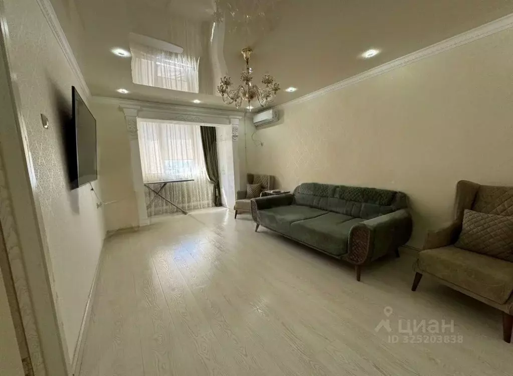 2-к кв. Чеченская республика, Грозный ул. А.А. Айдамирова, 133 (56.0 ... - Фото 1