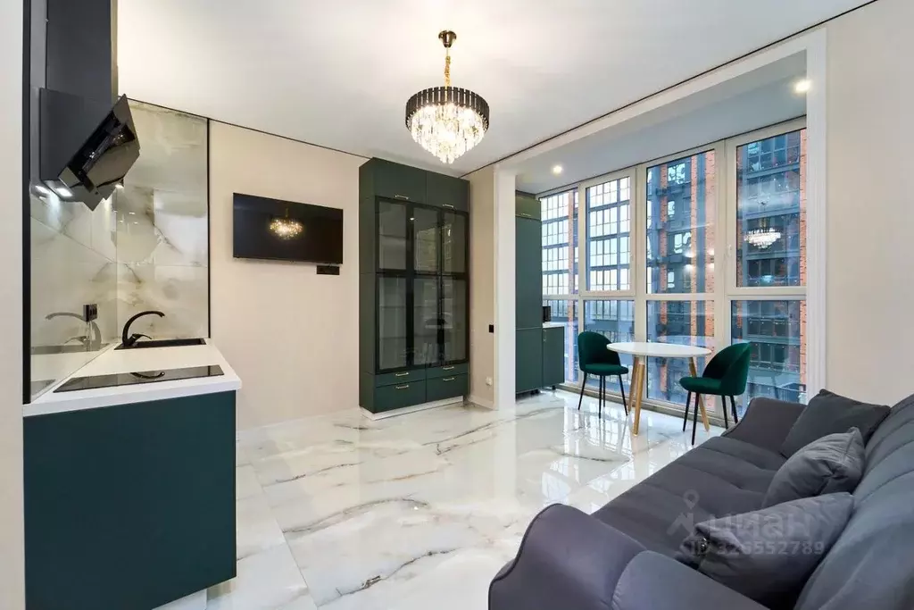 Студия Краснодарский край, Краснодар Круговая ул., 4/1 (26.0 м) - Фото 2