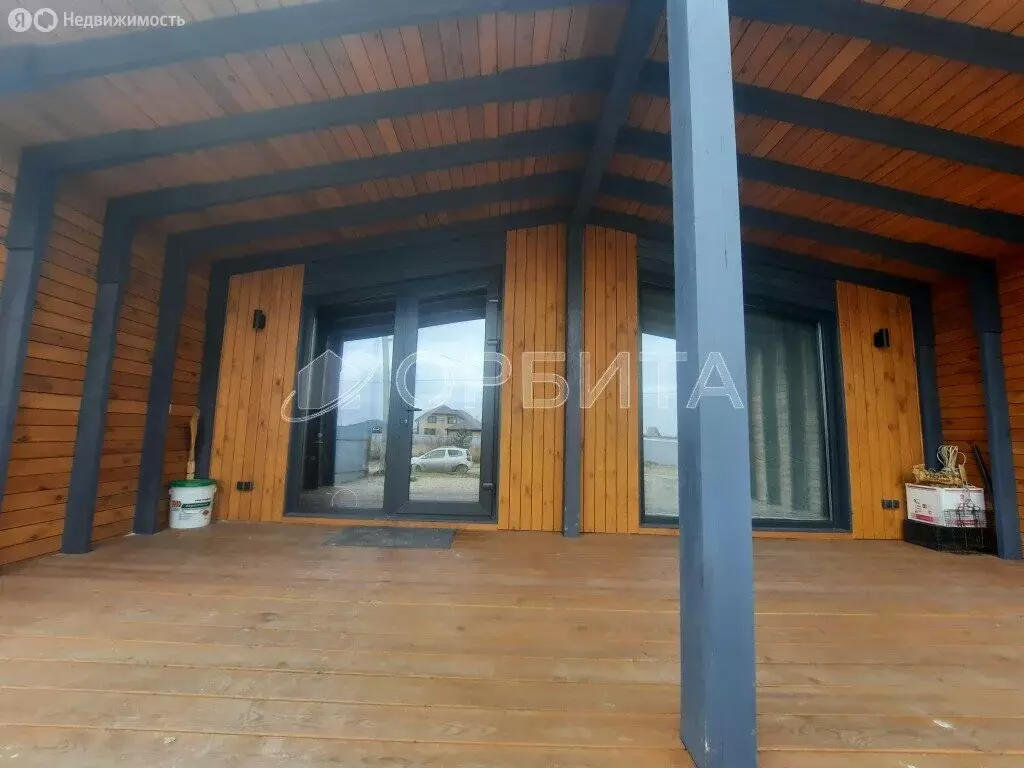 Дом в Тюменский район, деревня Якуши, улица Ахата Сабирова, 8 (58.3 м) - Фото 1